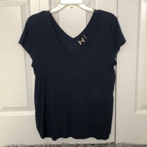 Double V neck tee!